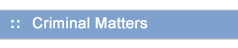 Criminal Matters
