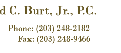 Law Offices of Edward C. Burt, Jr., P.C.